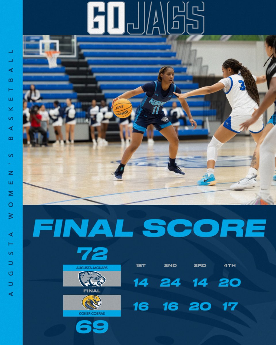Did someone say ICE CREAM??? Great road win for your Lady Jags 🐾💙!

#AUWBB #WBB #AU