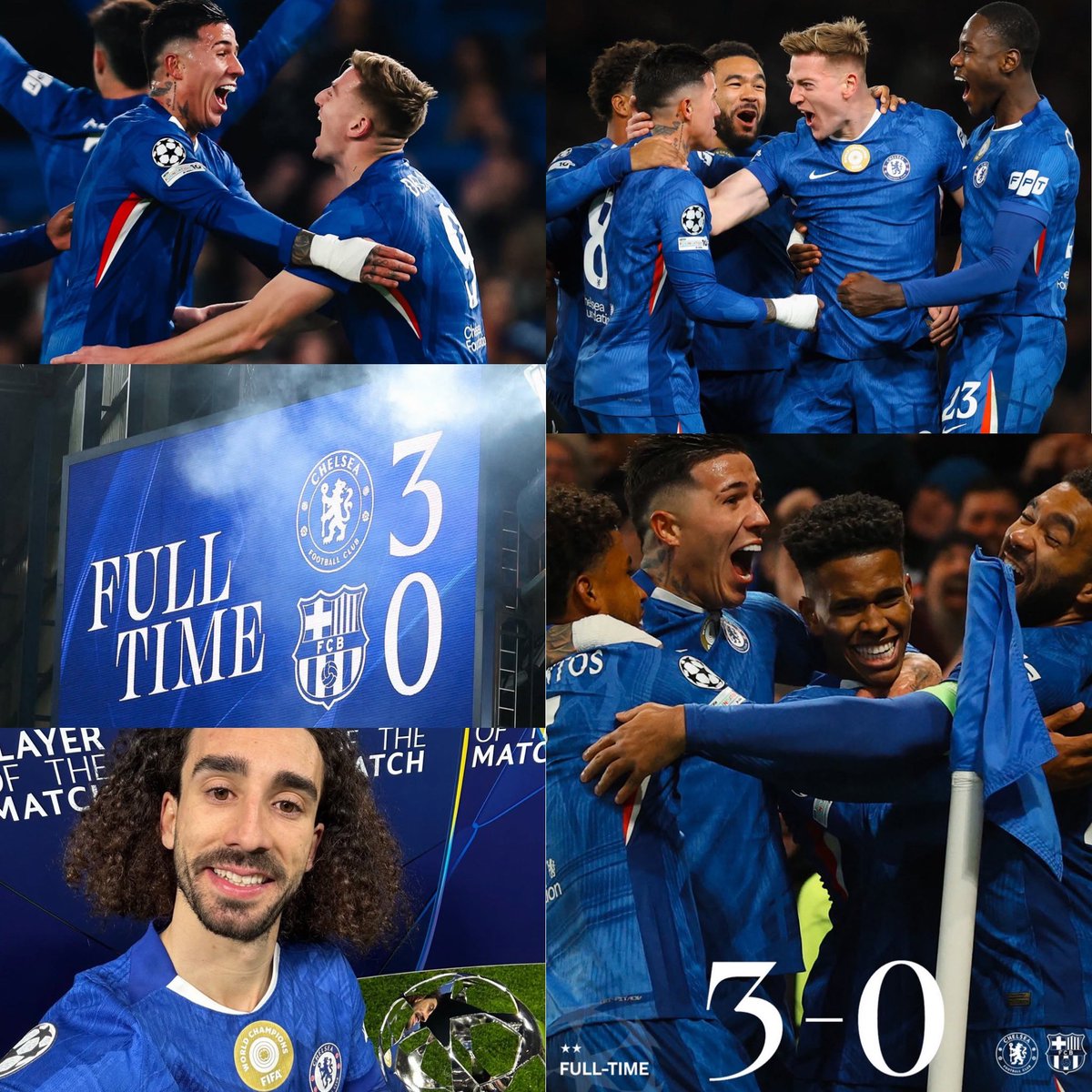 fcFA OPEN 11:00-18:00 🔵 #チェルシー 🌠UCL 3️⃣-0️⃣の完封勝利