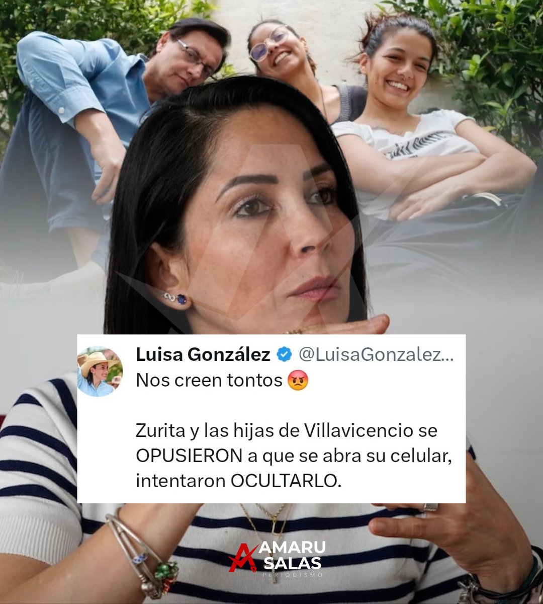🔴 Luisa González responde a las acusaciones de las hijas de Fernando Villavicencio y asegura que el proceso está plagado de inconsistencias e intereses políticos.