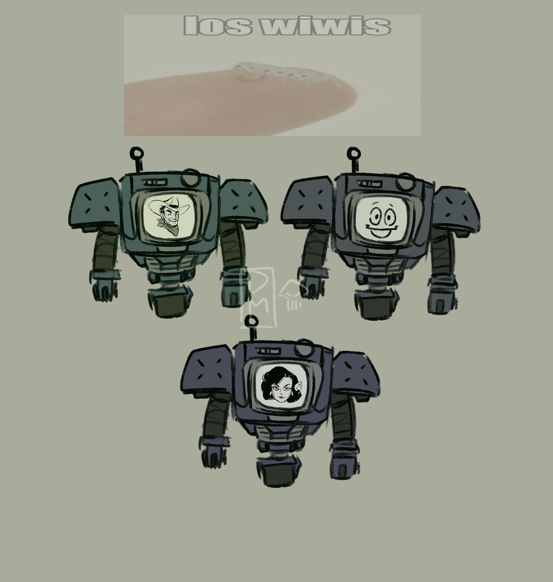 dementialmaiden's tweet image. Day 9 posting a Yes Man doodle until season 2 comes out.

los wiwis