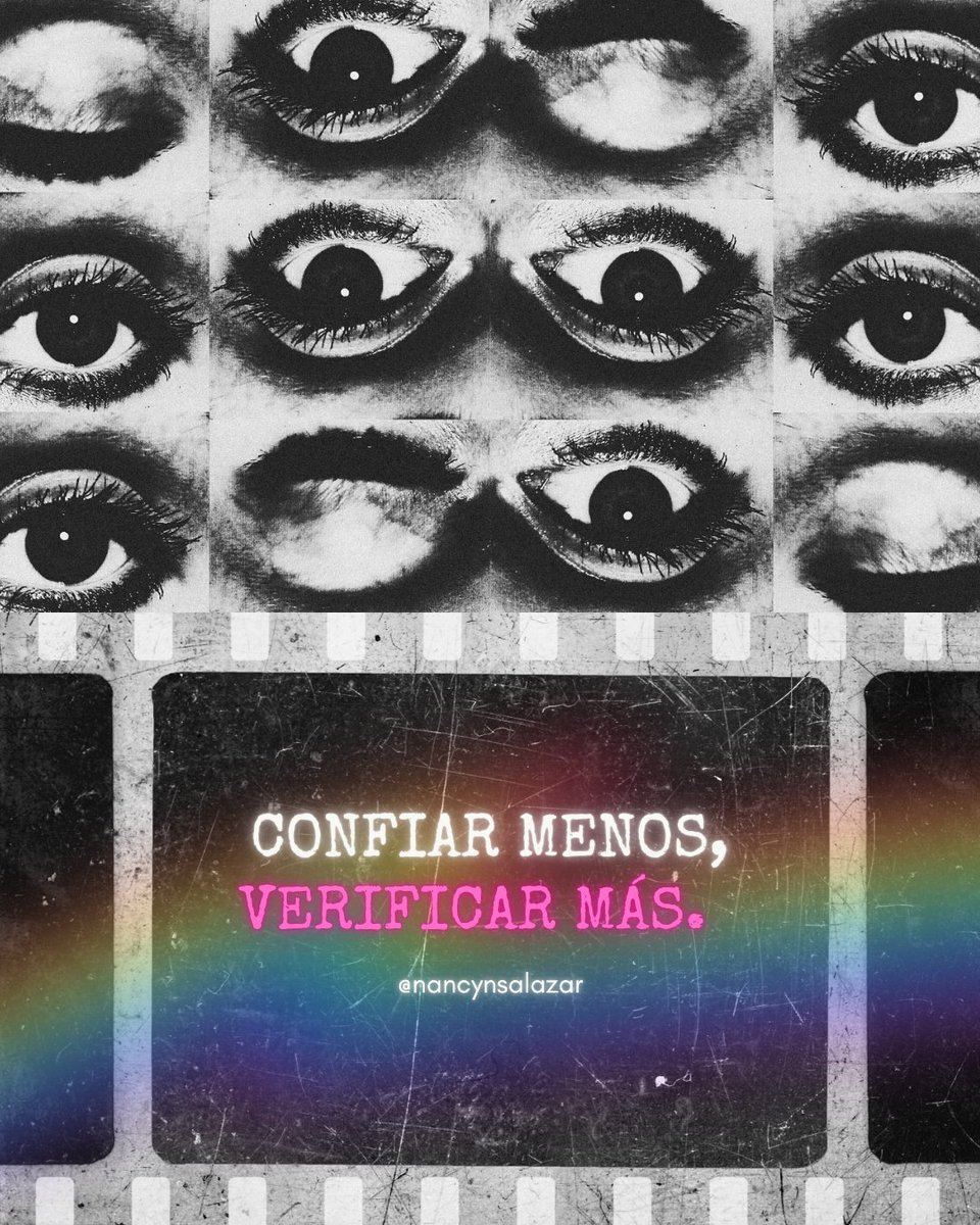 🌈La IA puede responder bonito y con seguridad absoluta, pero la última palabra sigue siendo nuestra 🙂‍↕️. 

Pensar nunca pasará de moda 🧏🏻‍♀️.

Verificar, tampoco 💜👾✨.