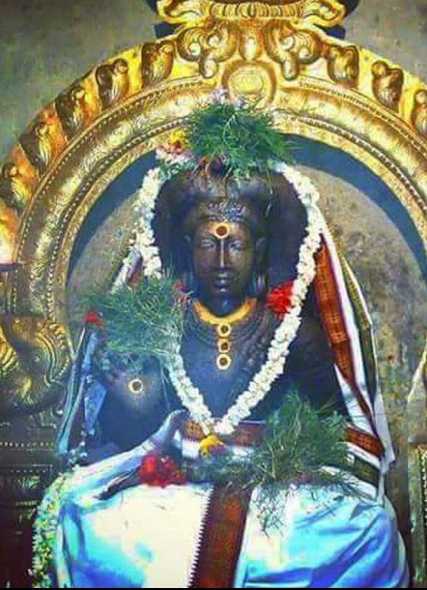 varshaparmar06's tweet image. Divya darshan of extremely unique &amp;amp; rare Ganesh ji with human head🧵