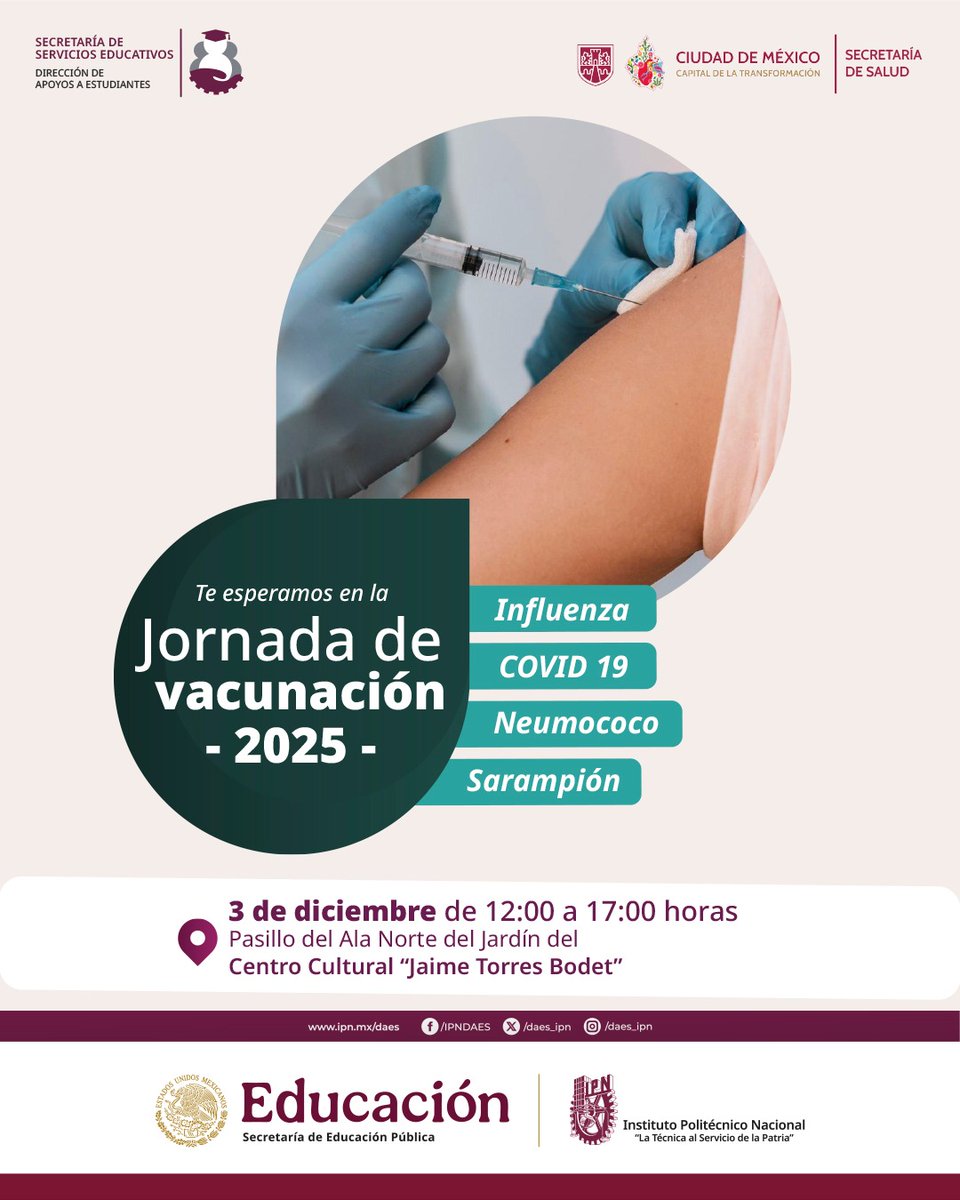 Dirección de Apoyos a Estudiantes IPN tweet media