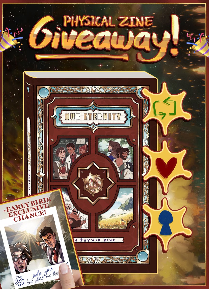 Our Eternity: Jayvik Journal Zine tweet media