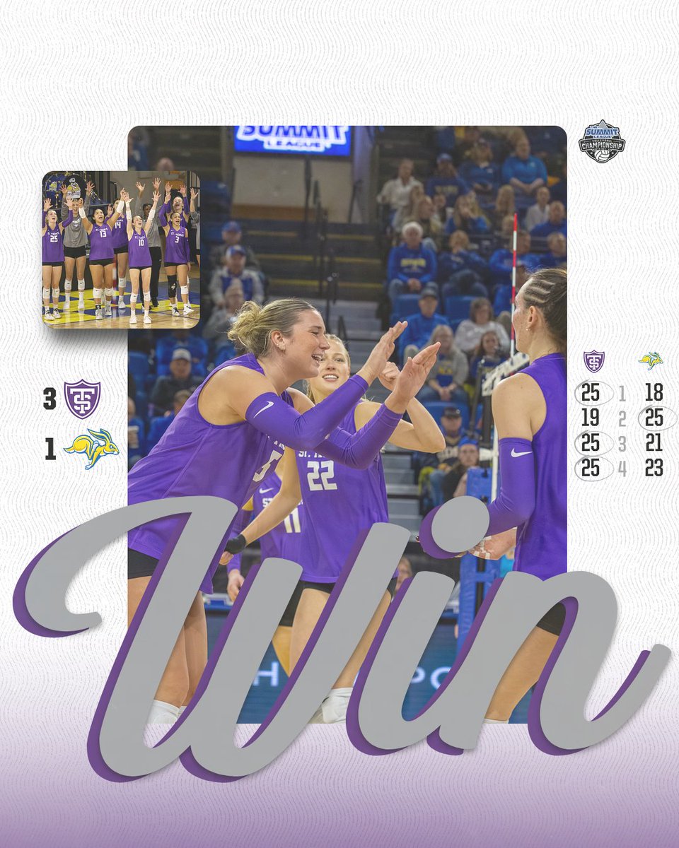 Not official without the final score graphic!

#RollToms