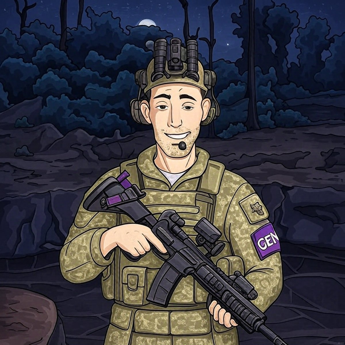 Who's awake and trenching rn? 🪖

Stop by and say what's up!