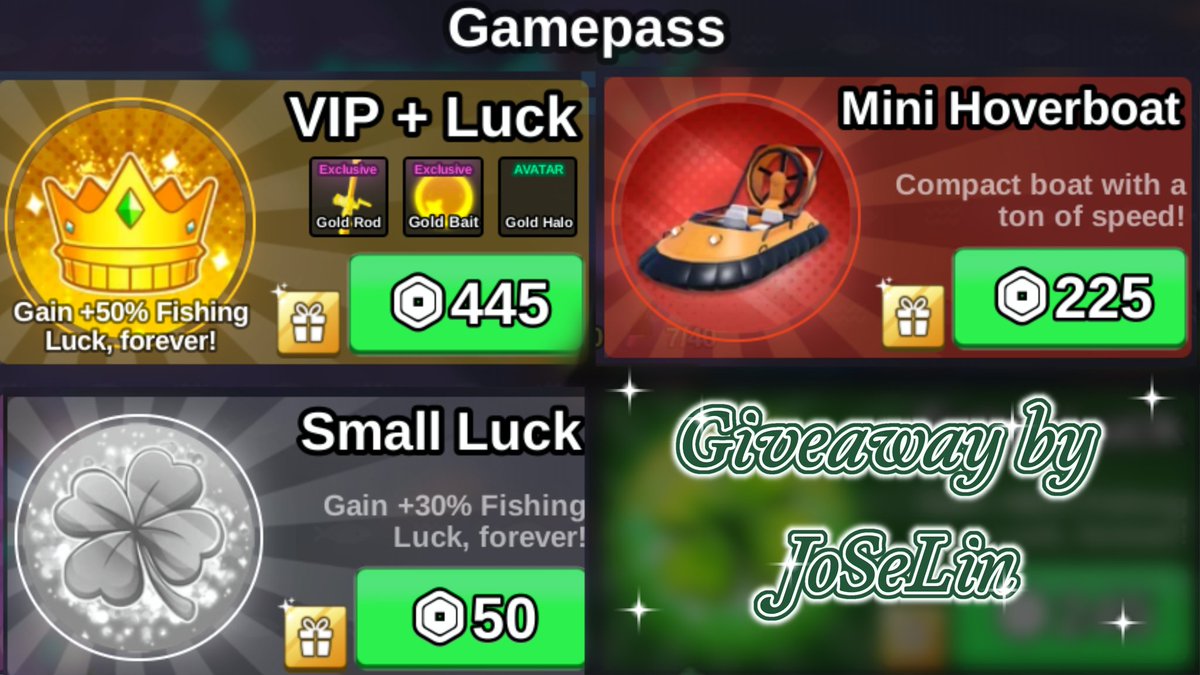 serecne's tweet image. ₊ ‧ ʚ  𝗚𝗜𝗩𝗘𝗔𝗪𝗔𝗬 𝗚𝗜𝗚 𝗙𝗜𝗦𝗛 𝗜𝗧  ɞ ‧ ₊

 Prize :
🥇 VIP + Luck (1)
🥈 Mini Hoverboard (1)
🥉 Small Luck (2)

📝 Rules : 
⋆ Follow @.jjwoyi @.serecne @.akkienda
⋆ RT + Like twt ini
⋆ Reply with proof