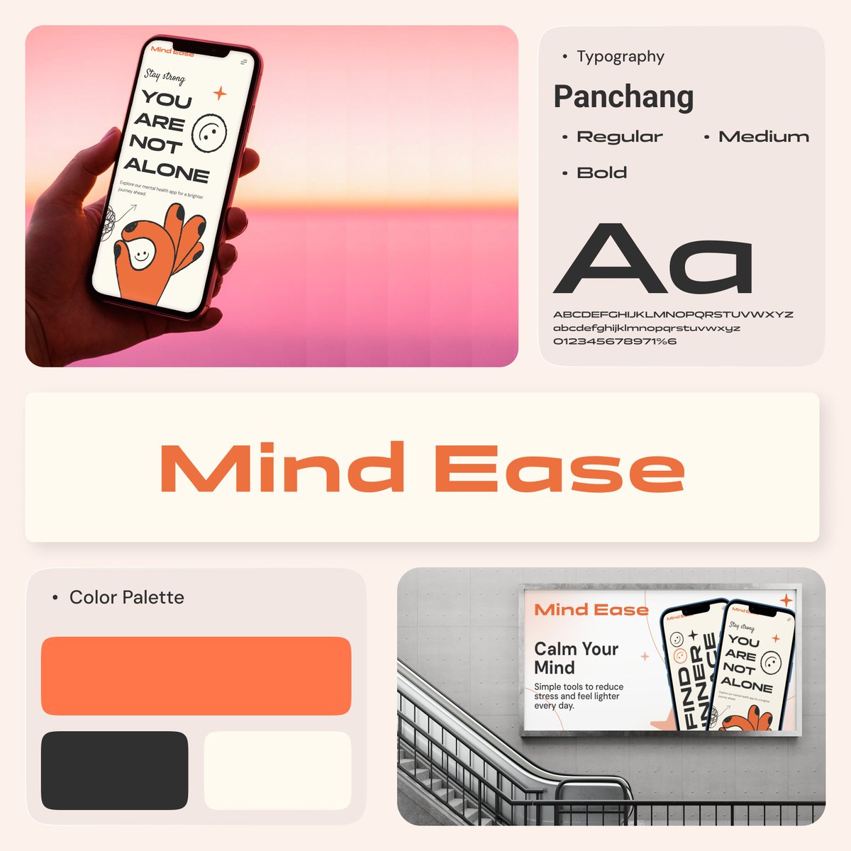 Devoq_Design's tweet image. A clean palette, friendly illustrations, and calming UI come together in Mind Ease a mobile app designed by Devoq Design to make wellness feel simple.

Visit our website for more details: devoqdesign.com

Email Us: sales@devoqdesign.com

#DevoqDesign #MindEaseApp #UIUX