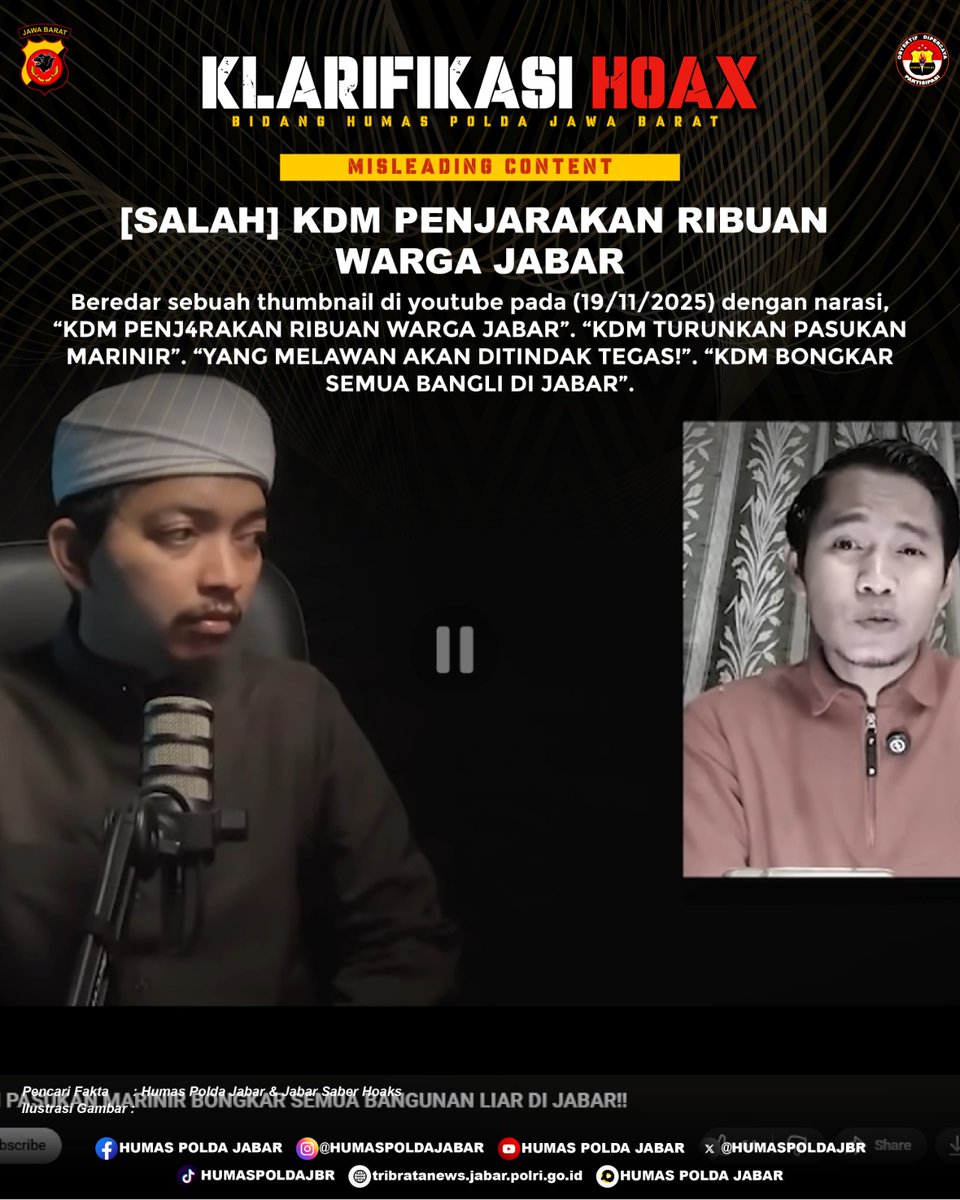 Humas Polda Jabar tweet media