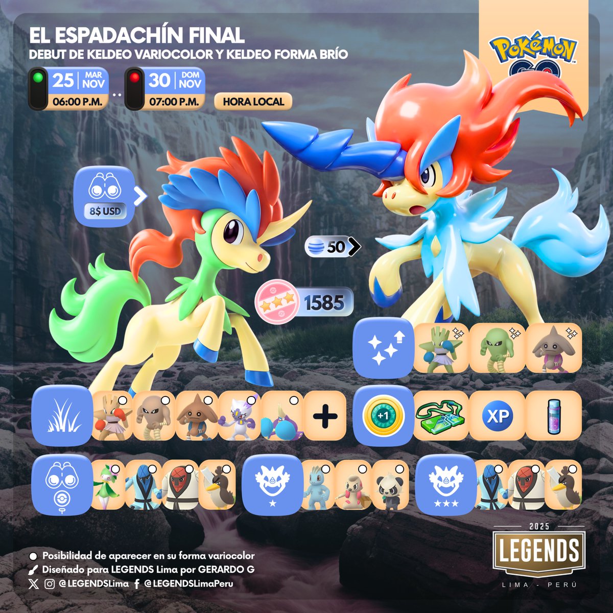 LEGENDSLima's tweet image. 🇬🇧🇪🇸🇩🇪
Final Justice ⚔️
Shiny #Keldeo and Resolute Form #Keldeo Debut 

#PokémonGO #PokemonGOApp