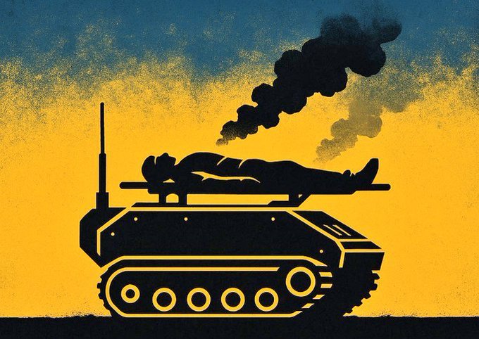 This collection is still going!  They're supplying  medevac ground drones for the 20th Brigade “Lyubart” of the 1st Corps of the National Guard Azov.

Monobank and Paypal links, plus a report from previous collections as one expects of Ukrainian fundraisers for ZSU. 👇