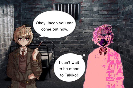 drante_hcs's tweet image. ୨ৎ CHARACTER HC
── .✦ SHINKU  
✉️♡‧₊˚ ❝ shinku has a secret twin brother named jacob that he keeps under the floorboards of his cell and they switch places ❞