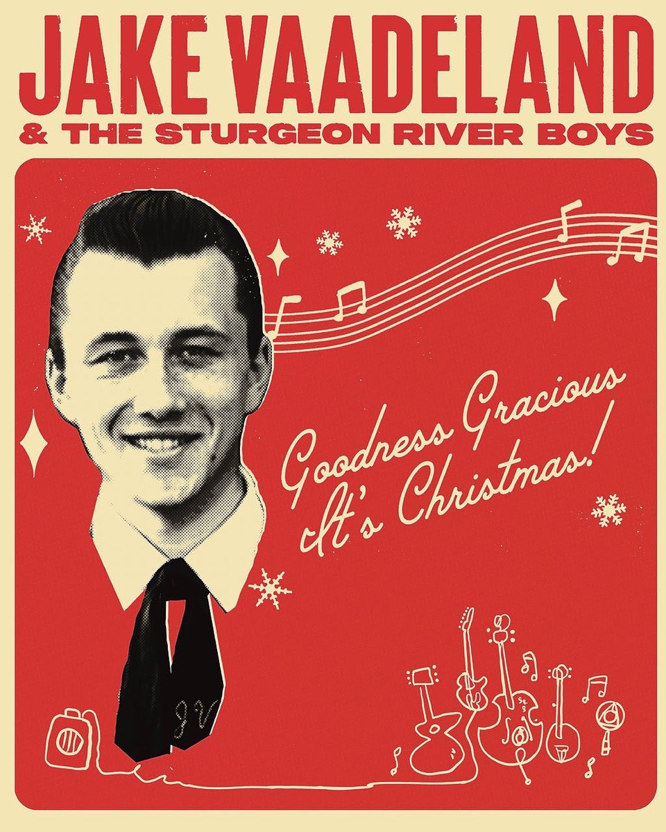 This Friday Night - Jake Vaadeland &amp; The Sturgeon River Boys - Good Gracious it's Christmas

Nov 28 2025, 7:30 PM

Following the success of last year’s debut holiday tour. 
festivalplace.ca