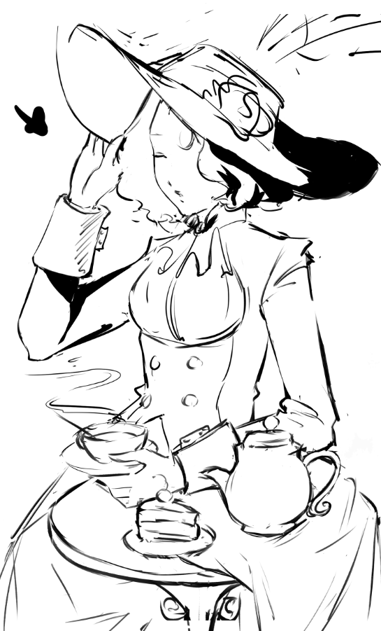 junoracle's tweet image. old sketch