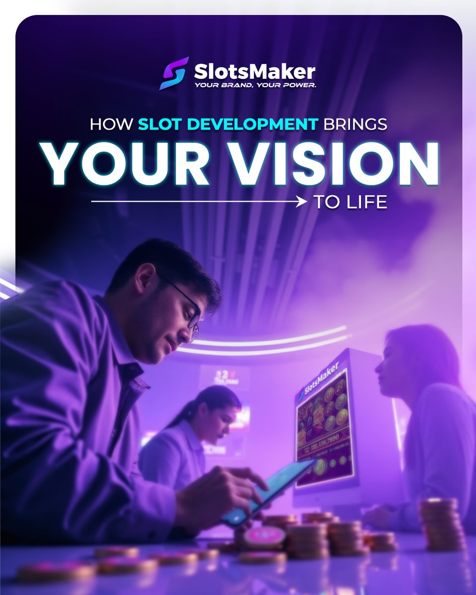 slotsmaker's tweet image. We turn bold iGaming visions into immersive, player-centric slot games. 

Get the full scoop on our innovative development process. Read the article now: slotsmaker.com/how-slot-game-…

#SlotsMaker #GameDevelopment #SlotLaunch #iGaming