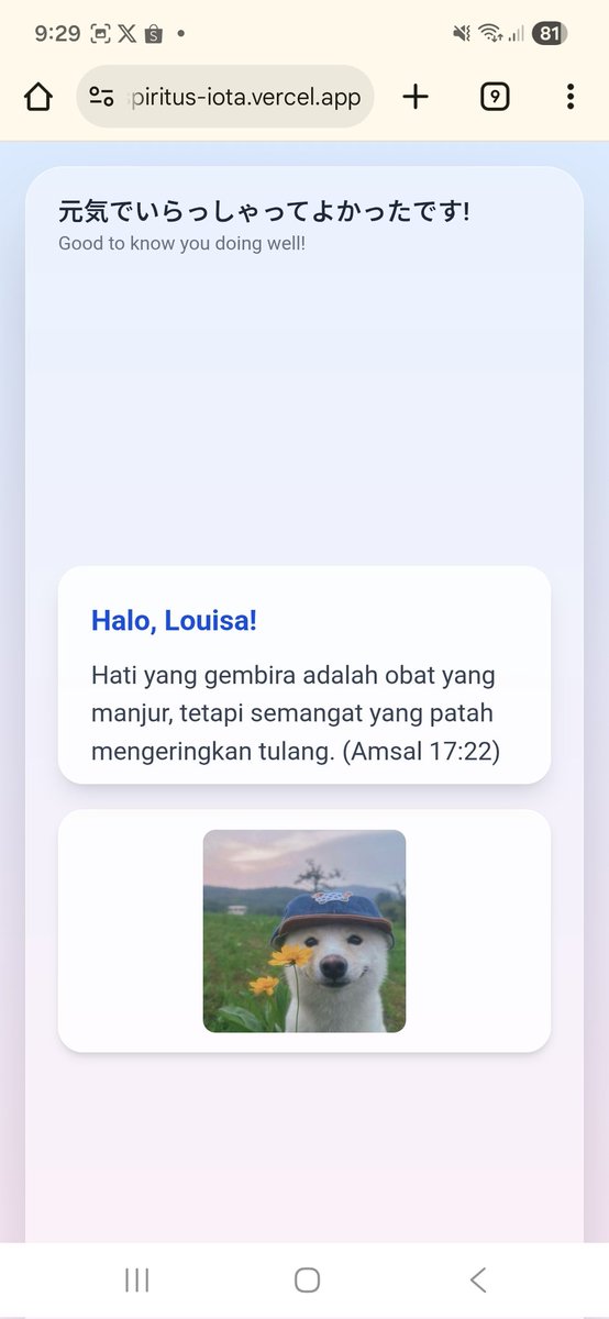 louisa. tweet media