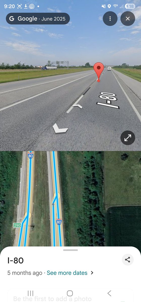 ScottGall13's tweet photo. @alphafox Most of you should have your licenses revoked.  There are left merge lanes in the US.   Example below.  Vehicles already on the freeway have the right of way when merging, and the merging vehicle is required to yield to them. https://t.co/xwm1Q50ASD