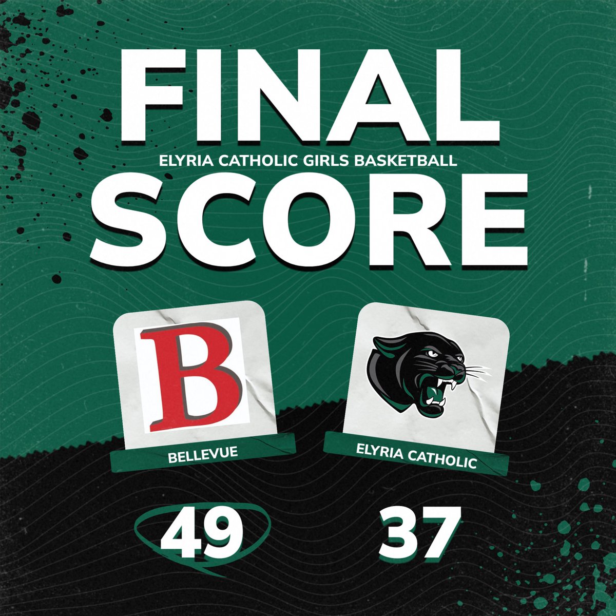 ECHSAthletics's tweet photo. The Panthers gave the reigning Division V State Champs a serious run for their money tonight, falling just short, 49-37. 💪

Juliana Cerny led the charge with 11 points, including three 3-pointers. Claire Petrus contributed 8, and Gabby Rodriguez added 7 in a strong effort. 👏 https://t.co/NawrReuAjB