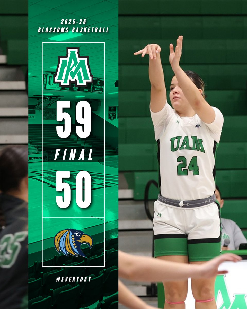 𝐁𝐈𝐆 𝐑𝐎𝐀𝐃 𝐖𝐈𝐍! 🔥

The Blossoms leave Mississippi College with their fifth win of the season.

Final Stats📊:
Batton: 18 Pts, 2 Reb, 2 Ast
Long: 15 Pts, 2 Reb, 2 Ast
Findley: 7 Pts, 8 Reb, 5 Ast

#BlossomNation x #EveryDay