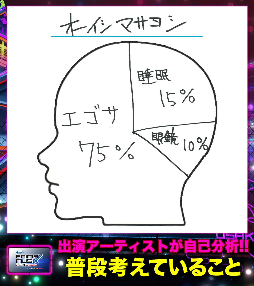🧠 出演アーティストが自己分析 🧠】 大阪公演 1組目❗ 【#オーイシ