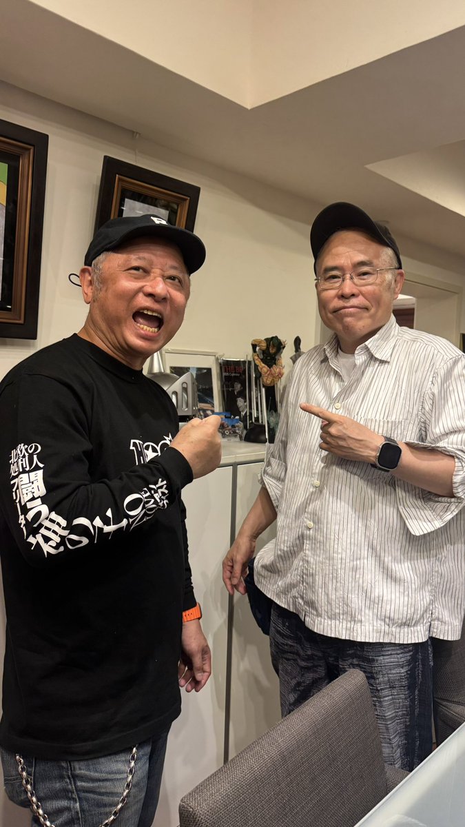 THEAnimeHERO's tweet photo. @AriaOfTheS0ul Although these authors Takashi Shimada &amp; Yoshinori Nakai WERE 19 when they started Kinnikuman in Shonen Jump in 1979. They're still working on it today in their 60's. They reached 900 chapters in the main Kinnikuman series. Combined with Ultimate Muscle they have over 1400 chs. https://t.co/d206ebaKzG