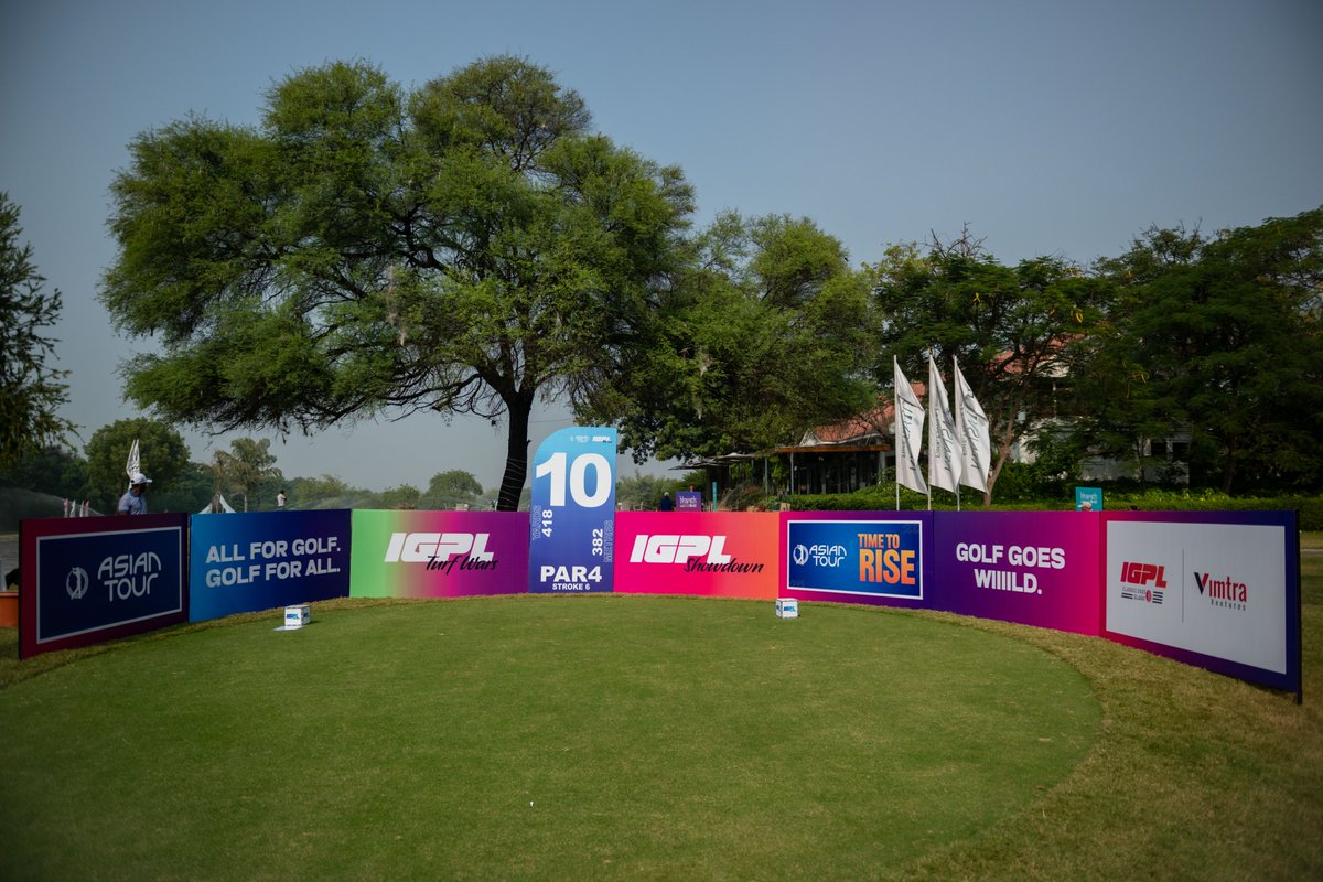 asiantourgolf's tweet image. Welcome to the inaugural Bharath Classic 2025 Gujarat - the penultimate stop of the Asian Tour&apos;s 2025 season. ⛳ 🇮🇳

Everything is still on the line for players battling to lock in their playing rights for 2026. 💪🏻

linktr.ee/asiantourgolf #IGPL #BharathClassic2025 #TimeToRise