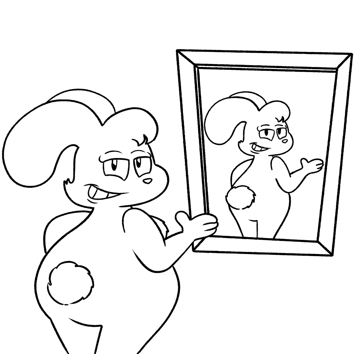 TheBlendee's tweet image. I had to do it.

#digitalart #meme #rabbit 

x.com/jackbrady1010/…