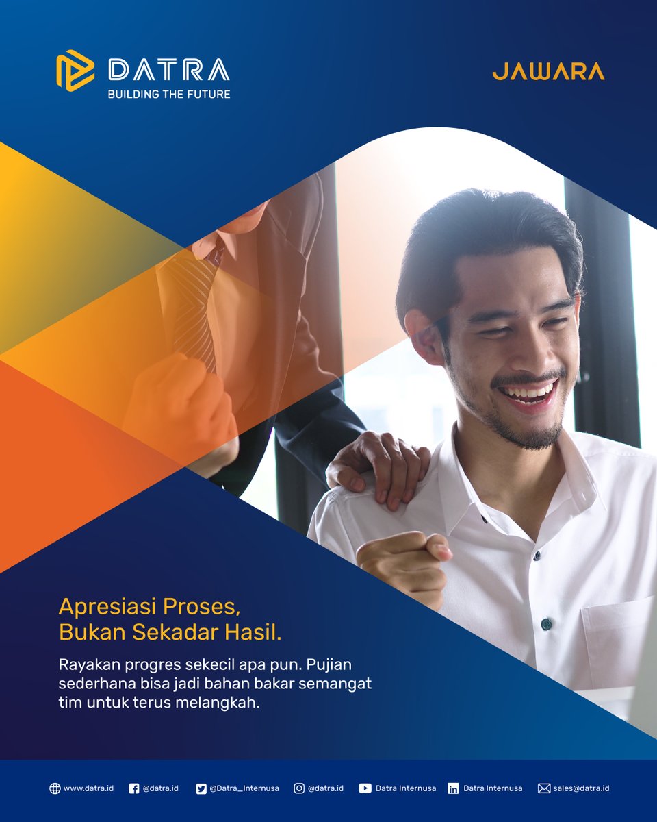 Datra_Internusa's tweet image. Jadi leader bukan cuma soal memimpin tapi juga menyalakan ASA di timmu. Yuk, cari tahu gimana caranya menjaga semangat sebagai team leader!

Pelajari bagaimana nilai JAWARA kami diwujudkan lewat kualitas pekerjaan: datra.id

#datra #JawaraAsa #corevalues