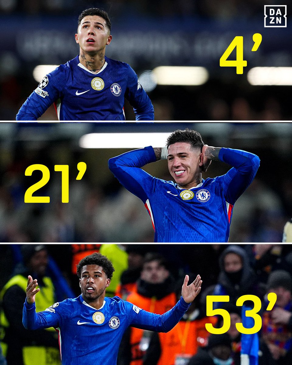 Chelsea had THREE goals disallowed against Barcelona and STILL won 3-0 🤯

#ucl