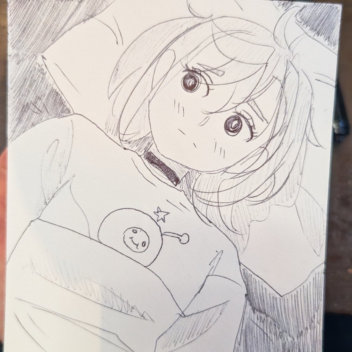 Happy I got to doodle during break!