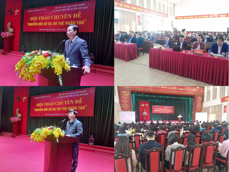 nghiafoss's tweet image. November 24th, 2025: Workshop &apos;Building #digitalschools based on #digcomp, application of #4.0 technology, and #AI&apos; at Lao Cai College. More Info: giaoducmo.avnuc.vn/tvet/hoi-thao-…