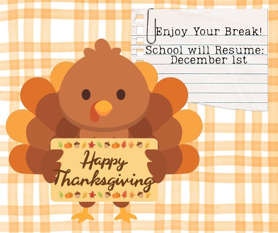 We hope everyone has a Happy Thanksgiving. Safe travels!