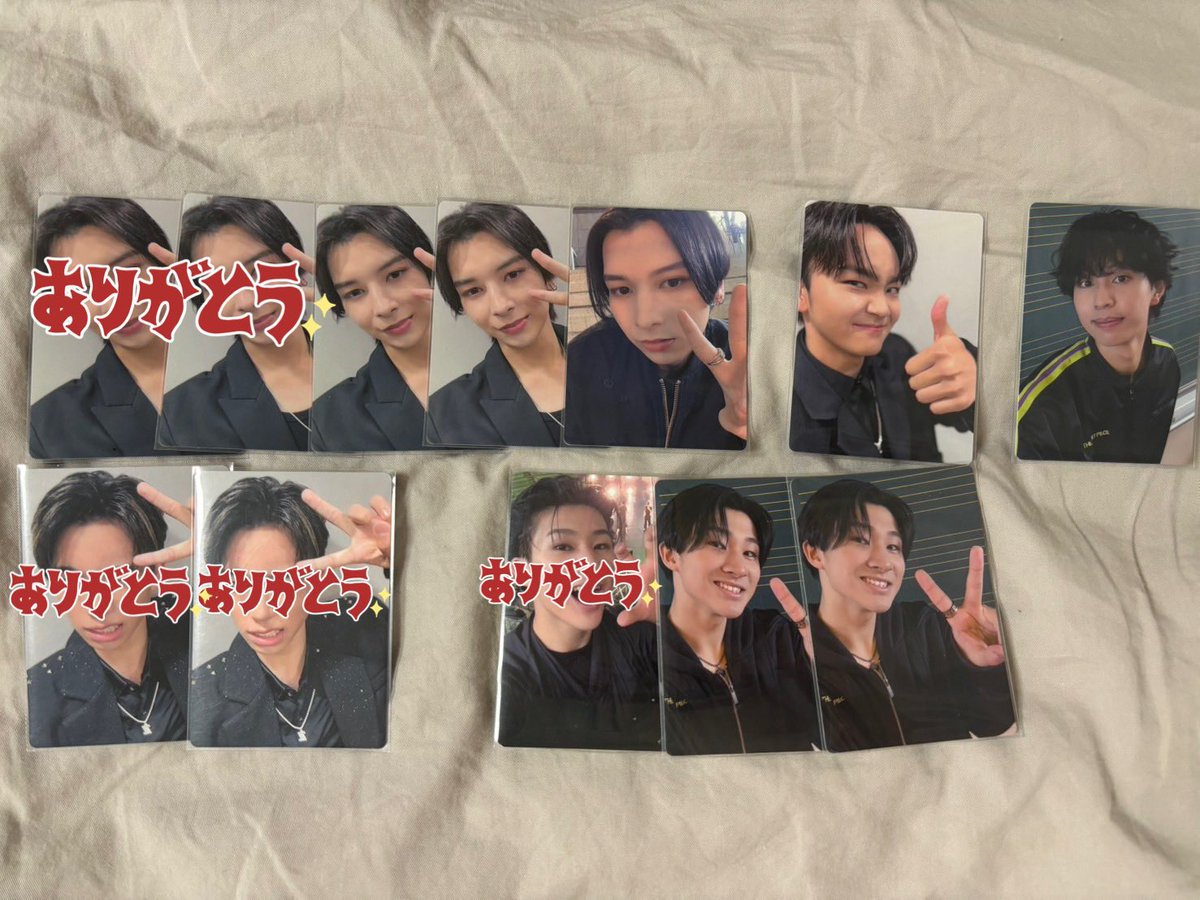 ymtorihikiii's tweet image. THE LAST PIECE 交換 買取
フォトカード アクスタ

【求】 RUI、RAIKI

【譲】画像1.2.3枚目

都内手渡し or 郵送
お気軽にお声掛け下さい！

 #THELASTPIECE  #ラスピ  
 #THELASTPIECE交換  #ラスピ交換 
 #STARGLOW交換