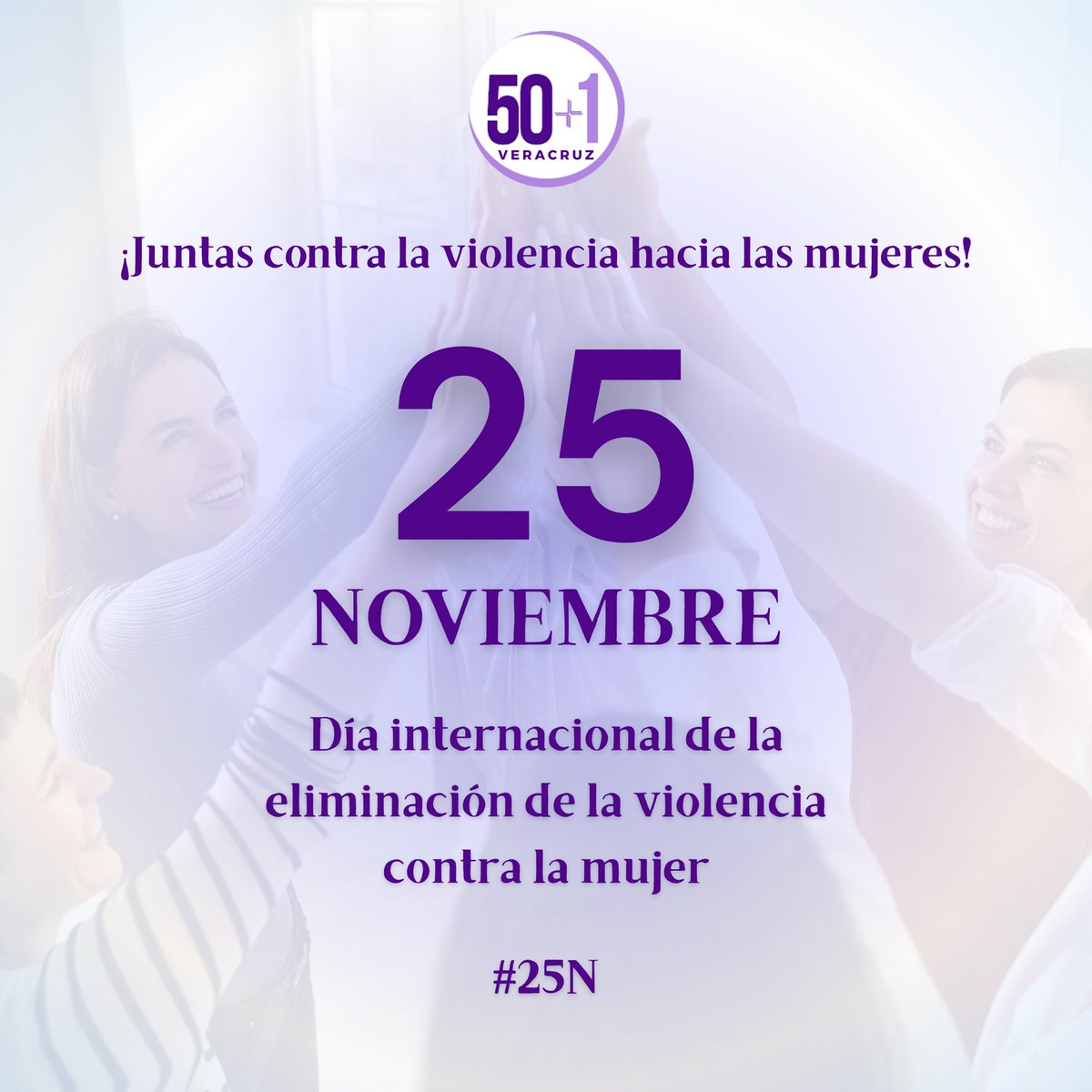 ✨ Desde <a href="/50mas1veracruz1/">50mas1veracruz</a> 
Hoy levantamos la voz para hacer visible lo que tantas veces se intenta ocultar: la violencia que viven las mujeres en todos los ámbitos.
Nos recuerda que reconocer la violencia es el inicio de cambiar la historia.
Reafirmamos nuestro compromiso. #25N
