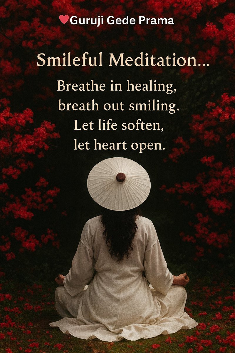 gede_prama's tweet image. Sending beautiful smile from the high mountain of North Bali....

Shambala meditation center: bellofpeace.org belkedamaian.org 
#worldpeace #bali #love #peace #meditation #healing #selfhealing #selfcare #selfhelp