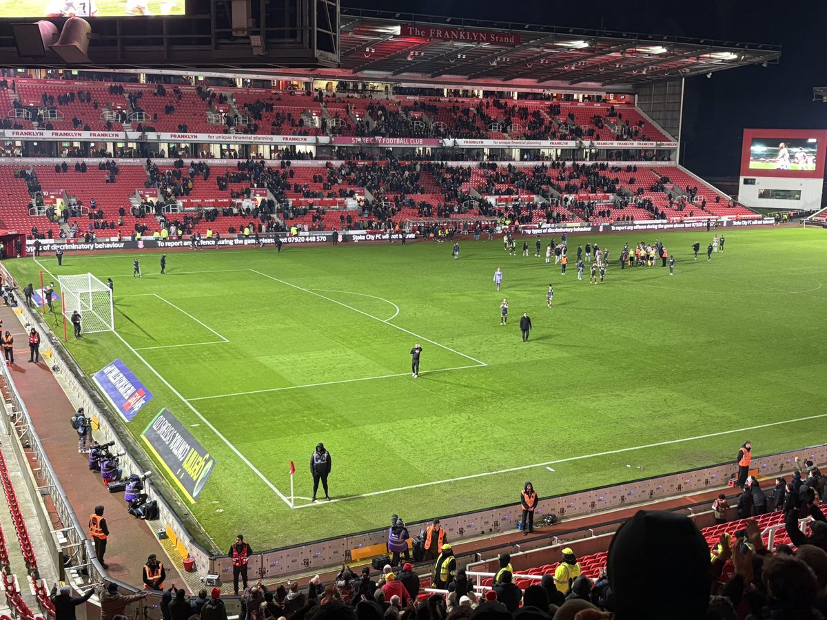 Another poor performance but we was always gonna have hard times this season big step up,  played 17 games 3 pts off play offs 10 pts clear of relegation we all would
Of took that before season started.

Let’s keep getting behind the gaffer &amp; the lads we will be fine 💪🔴⚪️ #cafc