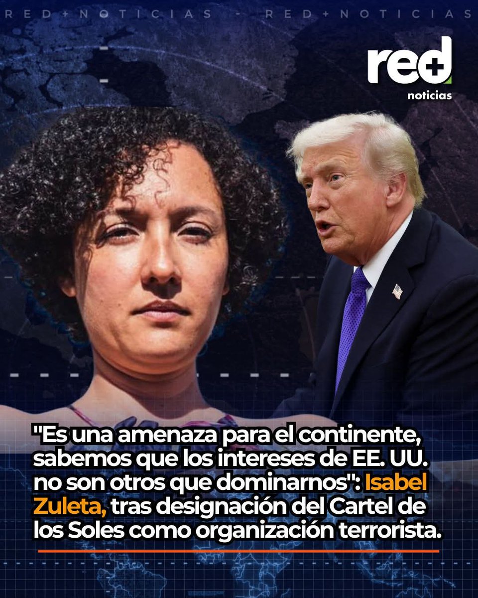 Sería bueno qué <a href="/POTUS/">President Donald J. Trump</a> <a href="/JDVance/">JD Vance</a> <a href="/marcorubio/">Marco Rubio</a> revisen la actuación de <a href="/ISAZULETA/">Isabel Zuleta</a> presunta delincuente incluirla en la lista Clinton 
<a href="/CNNEE/">CNN en Español</a> <a href="/ELTIEMPO/">EL TIEMPO</a> <a href="/elespectador/">El Espectador</a> <a href="/dw_espanol/">DW Español</a> <a href="/TV5MondeLatina/">TV5MONDE Latina</a> <a href="/ExtraNoticiasCo/">VÍCTOR LÓPEZ AROCA</a> <a href="/petrogustavo/">Gustavo Petro</a>