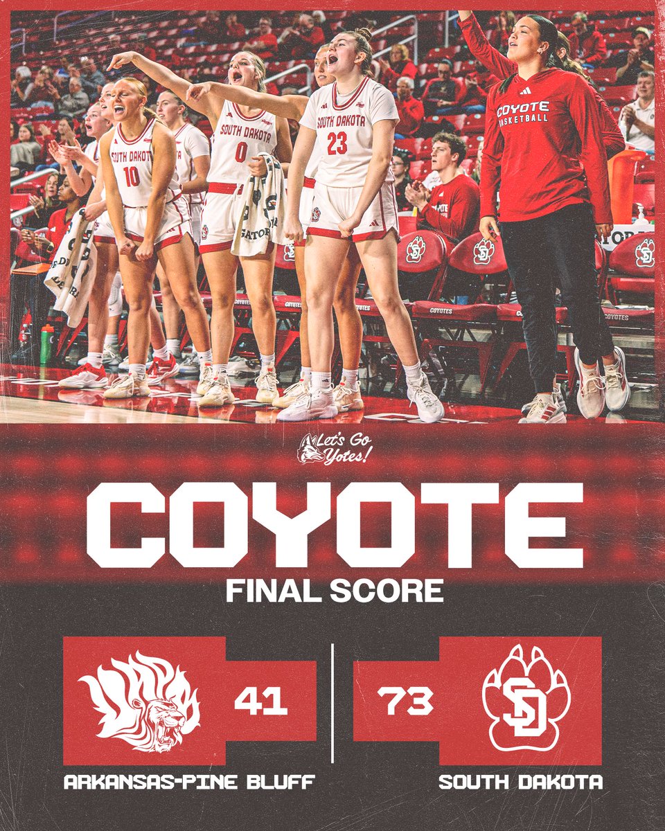 Make it 7️⃣ straight for the Yotes!

#GoYotes
