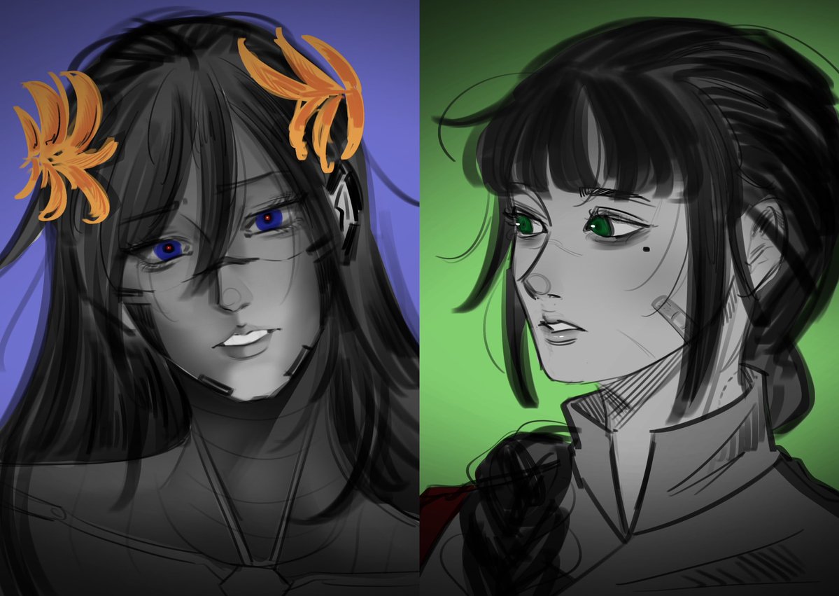 thunder0star's tweet image. cmms open!

For #SIGNALIS and #1000xRESIST 
OC accepted too!