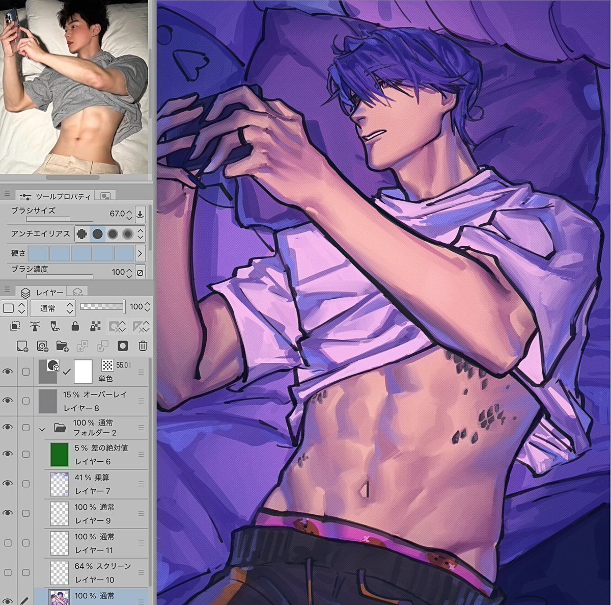 多分寝落ち三分前