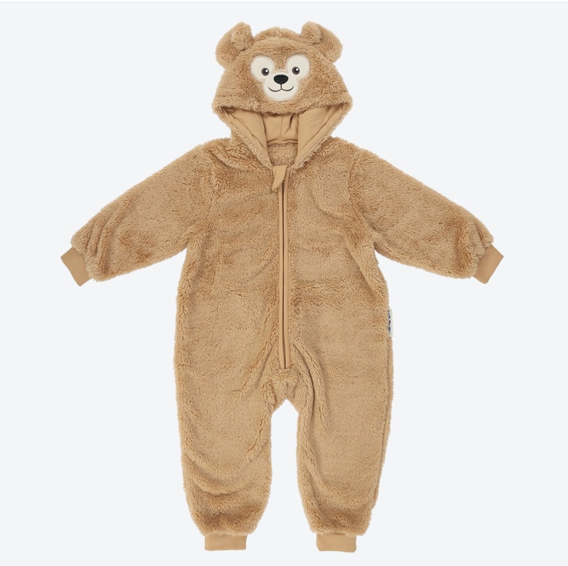 ディズニーでこれ着てテチテチ歩いてるちびっ子達がちらほらいてかわゆすぎる。夫が「丸ごとダッフィー」て呼んでた