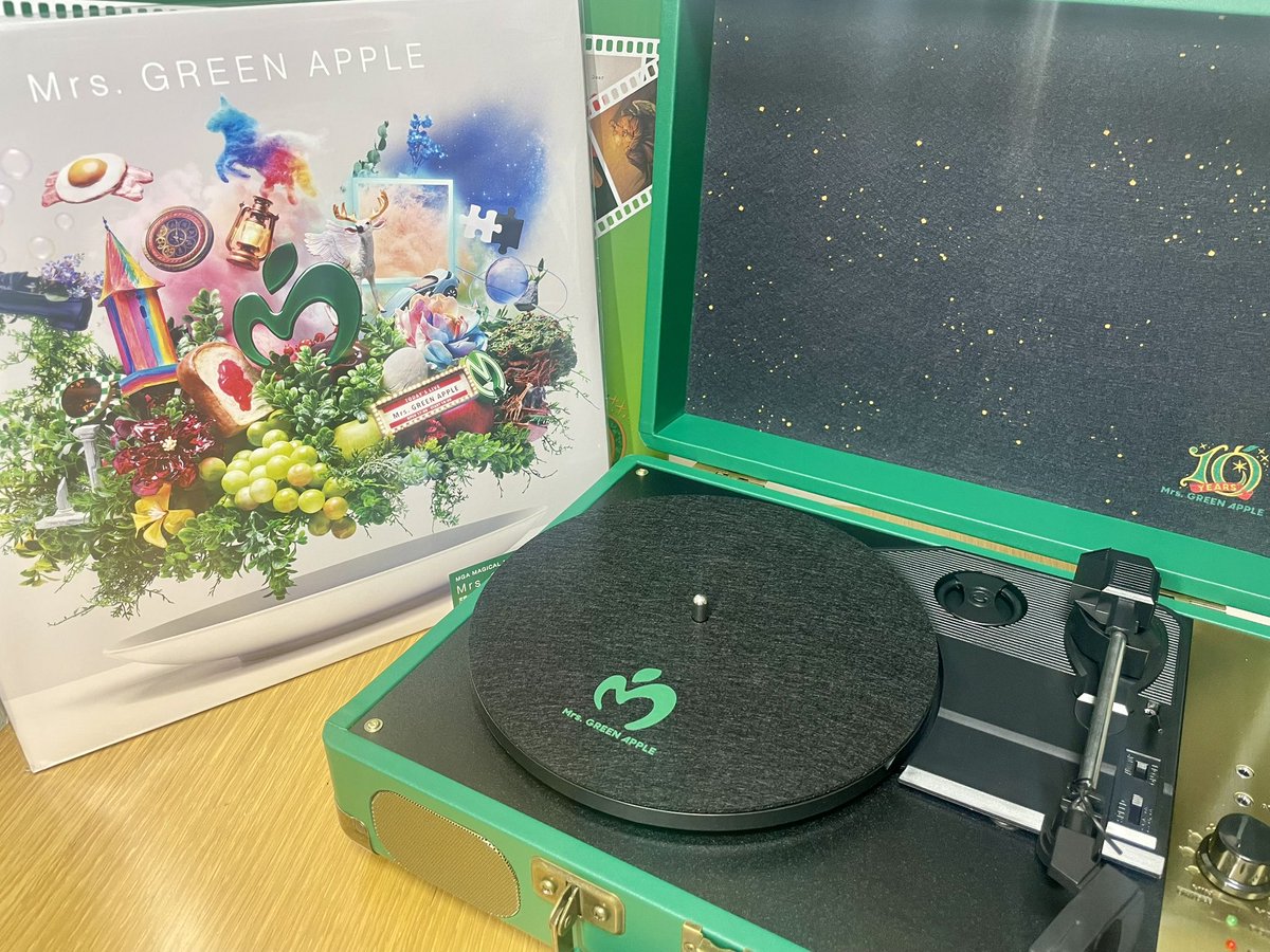 Mrs. GREEN APPLE / MGA レコードプレーヤー Fastest Review] MGA