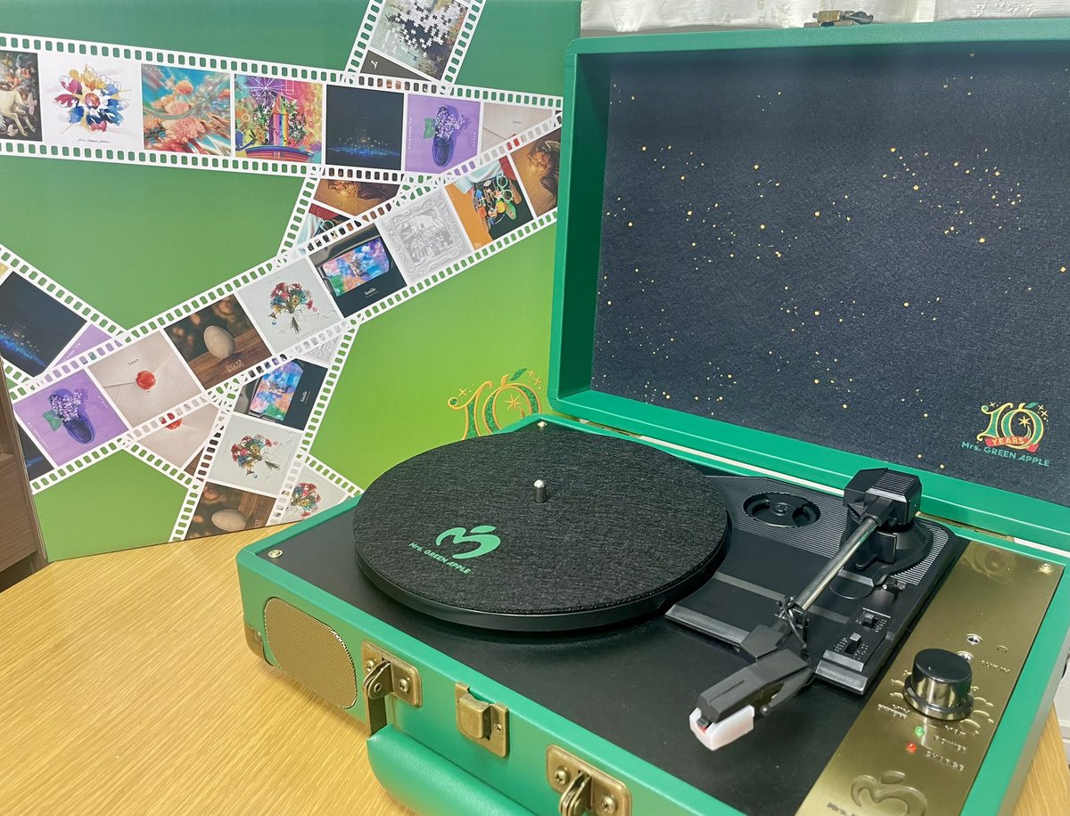 Mrs. GREEN APPLE / MGA レコードプレーヤー 新品未使用 Mrs. GREEN