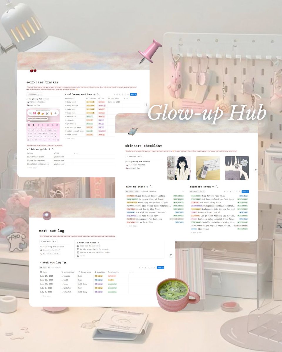 bitsofshanshine's tweet image. Get yours now! 💖
bitsofshanshine.gumroad.com/l/johtl

#notiontemplate #notion #studytwt #notiontwt #digitalplanner