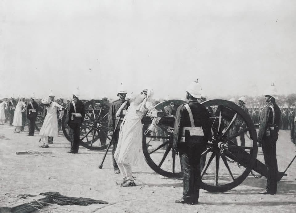 PanjaabKing's tweet photo. What’s your take on Cannon tied killings of the Sikhs by British? https://t.co/capFdTI0Ka