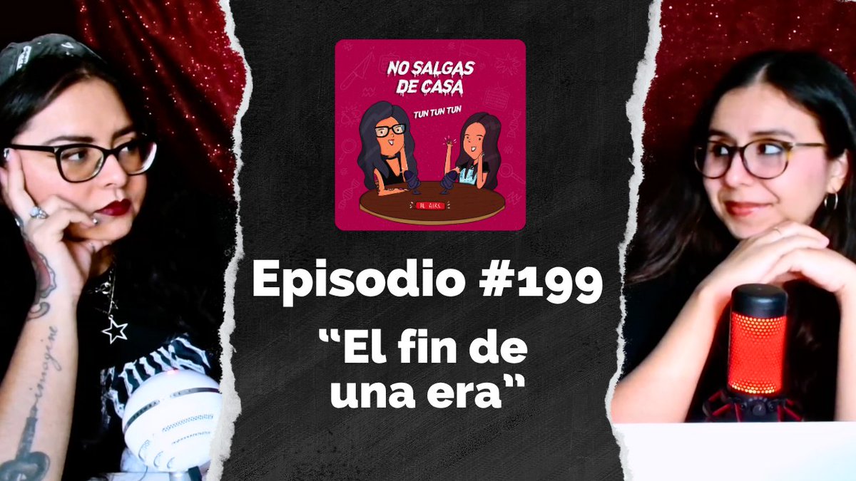 nosalgasdecasa's tweet photo. disfrutando las últimas horas de esta era❤️‍🩹 
ve nuestro episodio 199 aquí:
▶️ https://t.co/YOpjwTzbcp https://t.co/eAaL0zuDTl