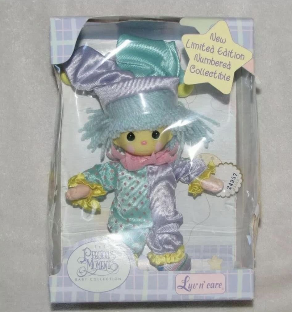 heartmorgue's tweet image. Precious Moments Clown Dolls