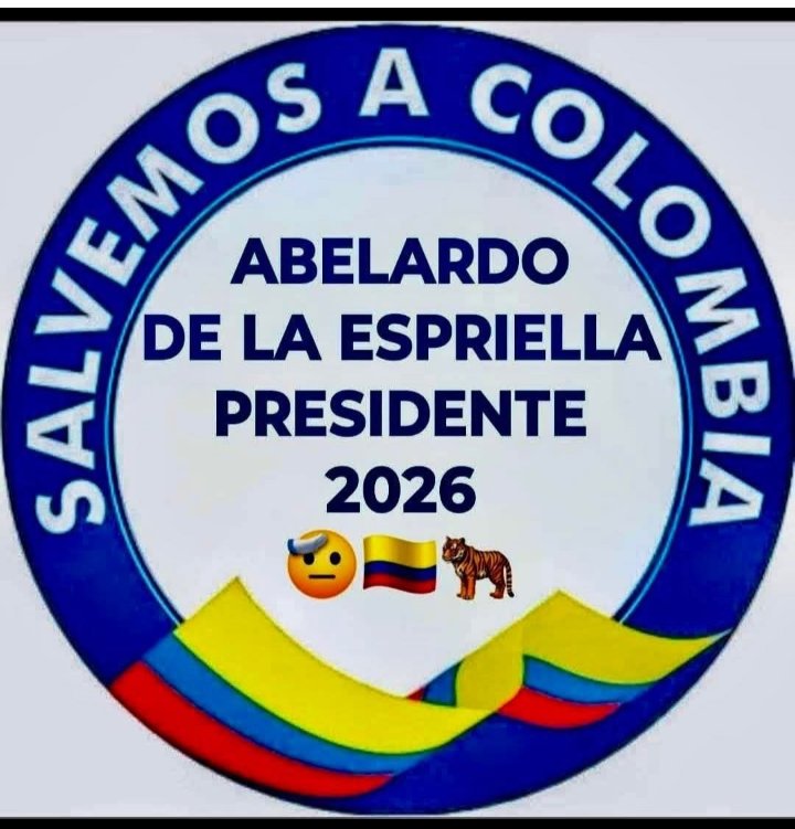 existirlibres's tweet image. ↪️🇨🇴🇨🇴🐯🐯🙏🙏TENEMOS QUE GANAR EN 1RA VUELTA🇨🇴↪️
#AbelardoPresidente

EN 2da LAS IZQUIERDAS Y EL CENTRO SANTISTA NOS METEN FRAUDE

SI PODEMOS SOMOS MILLONES MILLONES #DefensoresDeLaPatria ANTI-PROGRESISMO
ANTI-NARCOTERRORISMO
ANTI-CORRUPCIÓN 
🇺🇲🇨🇴🇮🇱🙏
PRO TRUMP MAGA
PRO ISRAEL