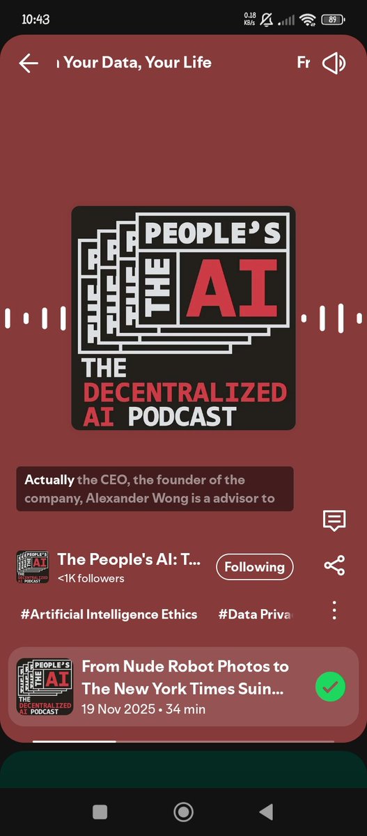 cryptocry23's tweet image. The leak of intimate photos from a robot vacuum occurred because human data labelers shared images captured by a development version of an iRobot Roomba in private social media groups
open.spotify.com/episode/2CvPdO… @vana app.vana.com #datarevolution