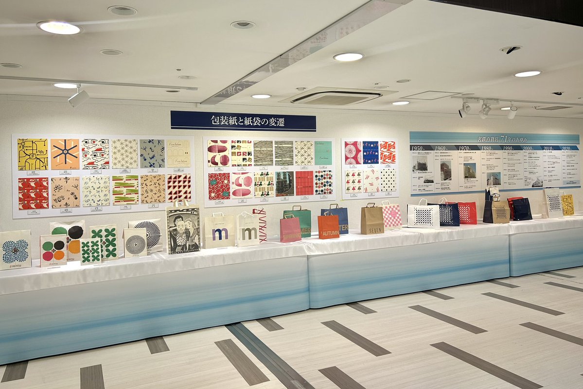 gourmet_nagoya's tweet image. 名鉄百貨店本店の閉店セールが本日から開催。

71年間の歴史を振り返る展示も始まりました。